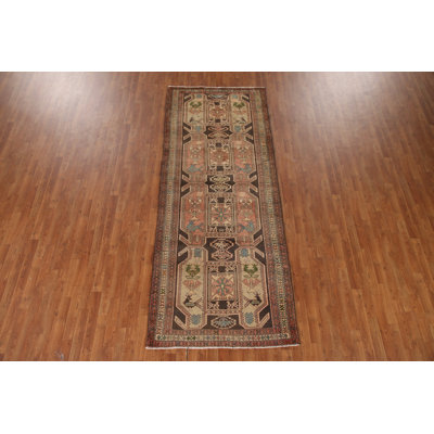 Tapis de couloir animaux tribal 4 x 10