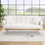 Canapé-lit 69 pouces beige avec canapé-lit réglable pour petit salon et chambre à coucher-129455705