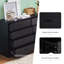140 cm W Chest of 6 Drawers-250784236