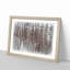Red Forest in the Autumn Sketch - Picture Frame Graphic Art Print-56874848-56874847