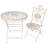 Sigourney 2 - Person Metal Patio Dining Set with Round Table