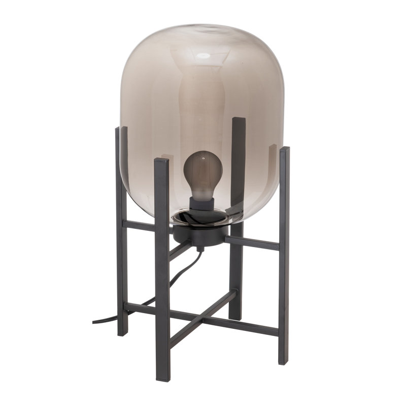 Matton Metal Novelty Lamp, Black
