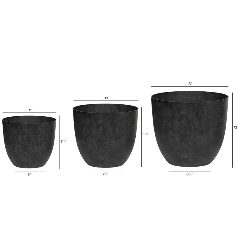 Pot Planter, Black
