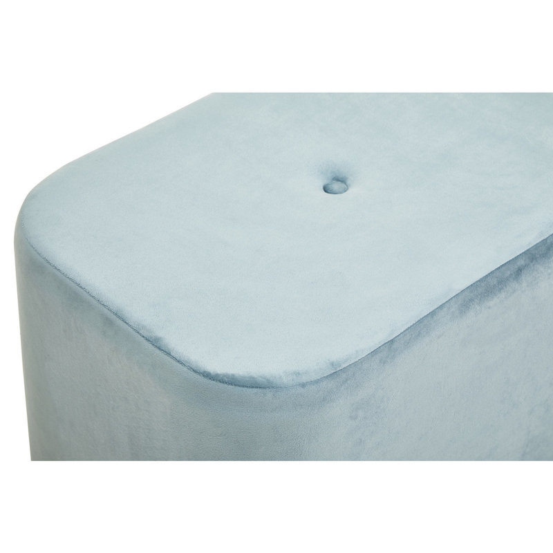 Manufactured Wood Accent Stool, Blue