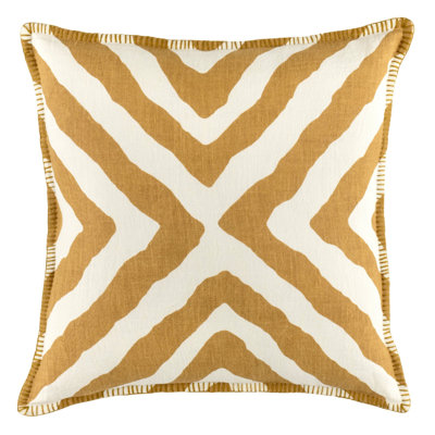 Impy Linen Natural Decorative Pillow