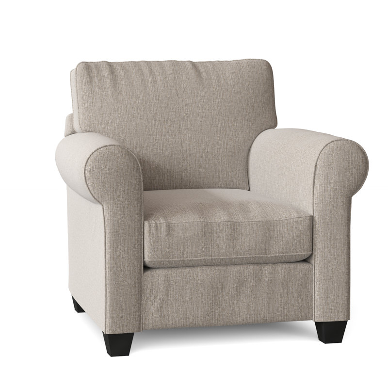 Fauteuil Putney, Tissage natté lin Drusky Sustain®