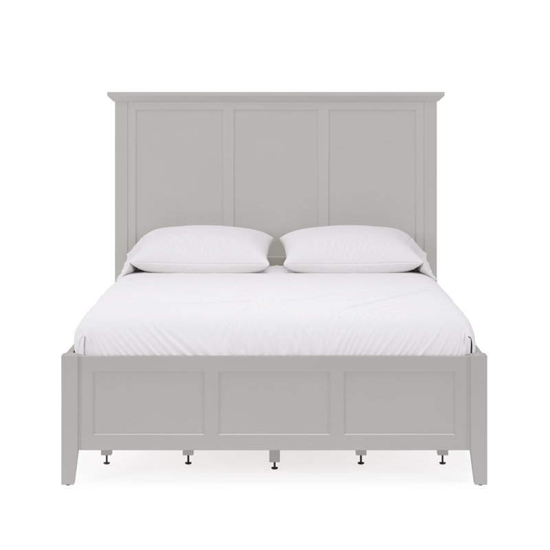 Renee Storage Platform Bed, Gray, Full / Double