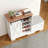 Fold-Down Entry Shoe Cabinet With Hidden Compartments And Built-In Storage Bench, Perfect For Compact Spaces
