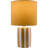 Ceramic Standard Table Lamp with Linen Drum Shade-299925986