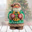 Derevo Santa Horseshoe Figurine