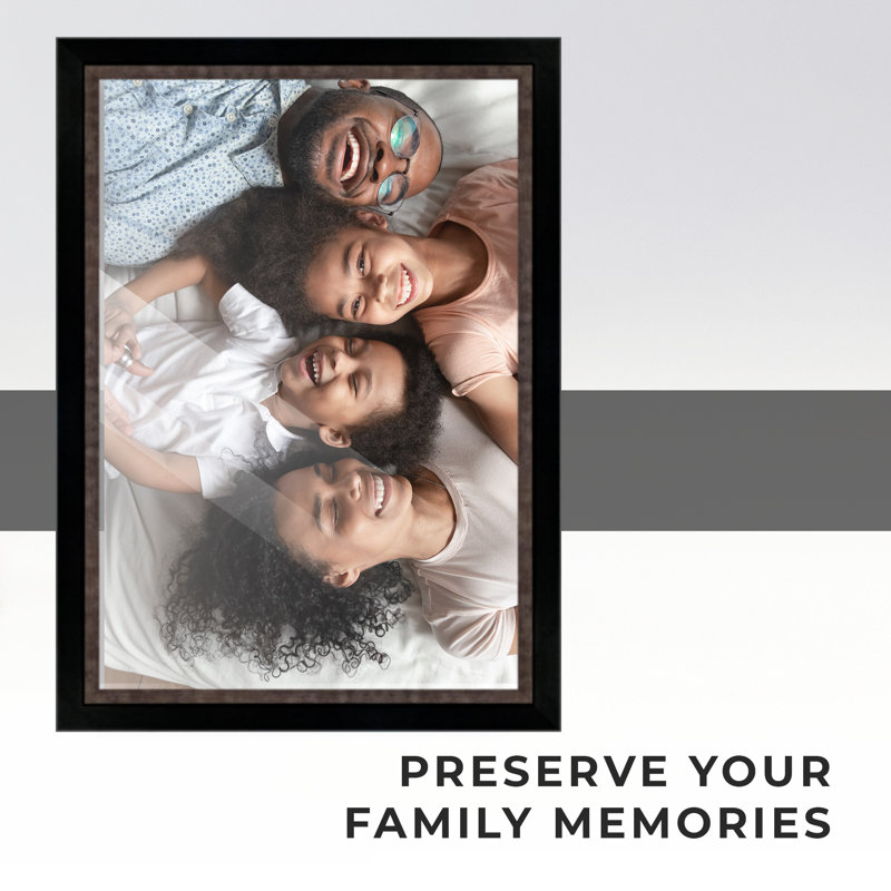 Zorien Solid Wood Picture Frame, Silver, 17" x 21"