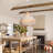 Calpella -Natural and White Rattan Light Pendant-2078343071
