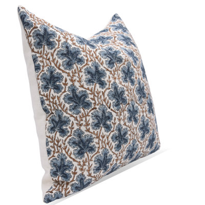 Housse de coussin en coton imprimé à la main Fab divine Samita