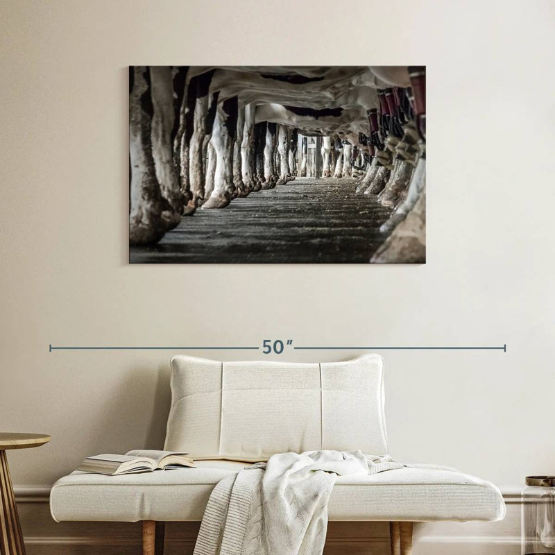 Brampt Milking Cows, 26'' H x 39'' W