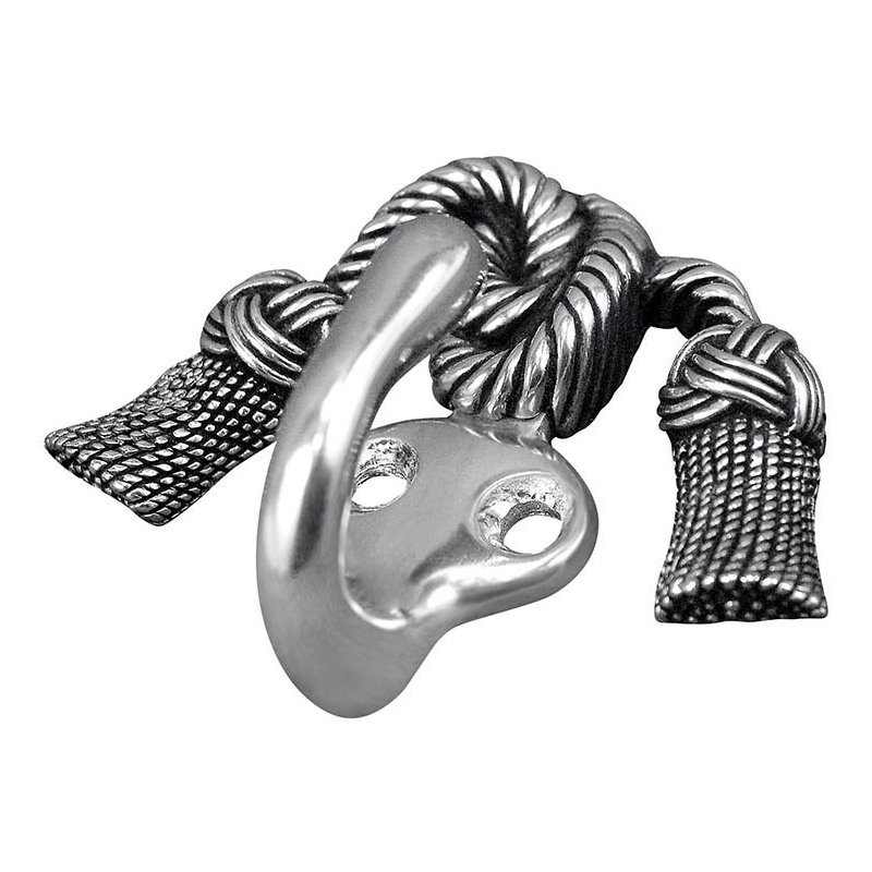 Sforza Wall Hook, Vintage Pewter