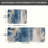 Blue Sand Gradient, Kitchen Mats Set of 2-918392202