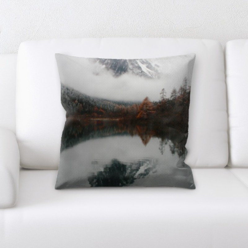 Microsuede Throw Pillow
