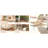 Double Layered Rectangular Coffee Table.The Board Is Made Of MDF With Wooden Stickers, With Transparent Tempered Glass On Both Side.Suitable For Various Occasions.W1512P284917