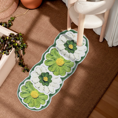 Tapis pour salle de bain Flower