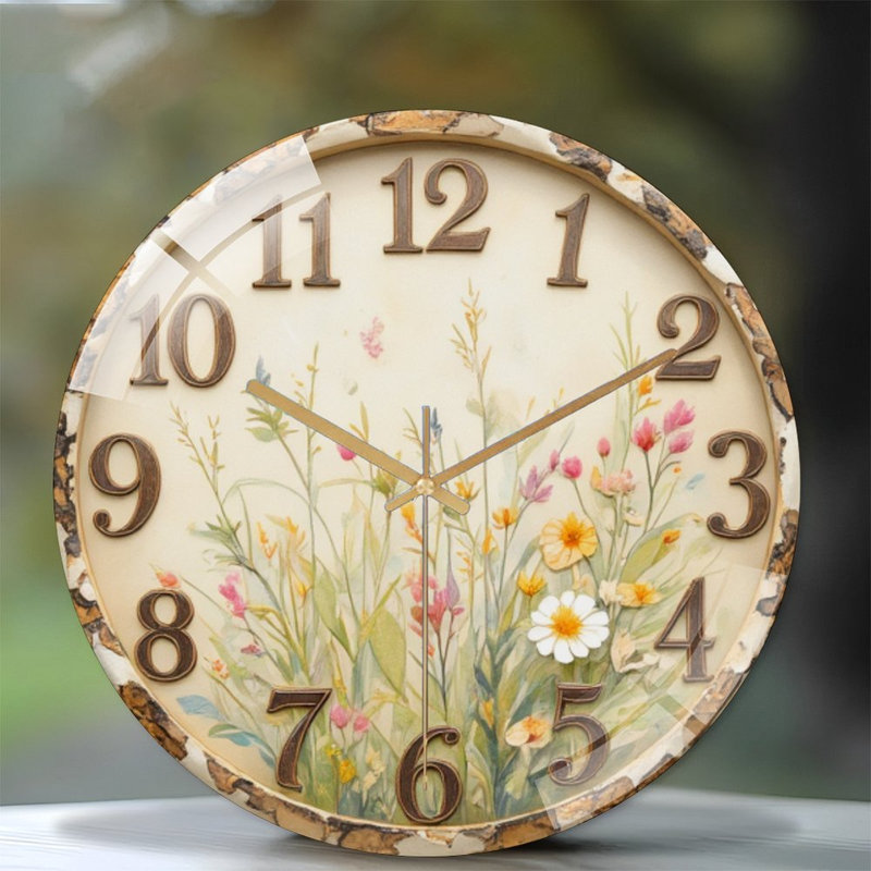 Horloge murale 12 po