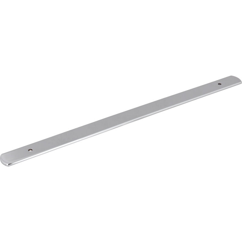 Wescott Pull Backplate, Polished Chrome