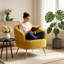 Fauteuil demi-tonneau Corduroy-513979497