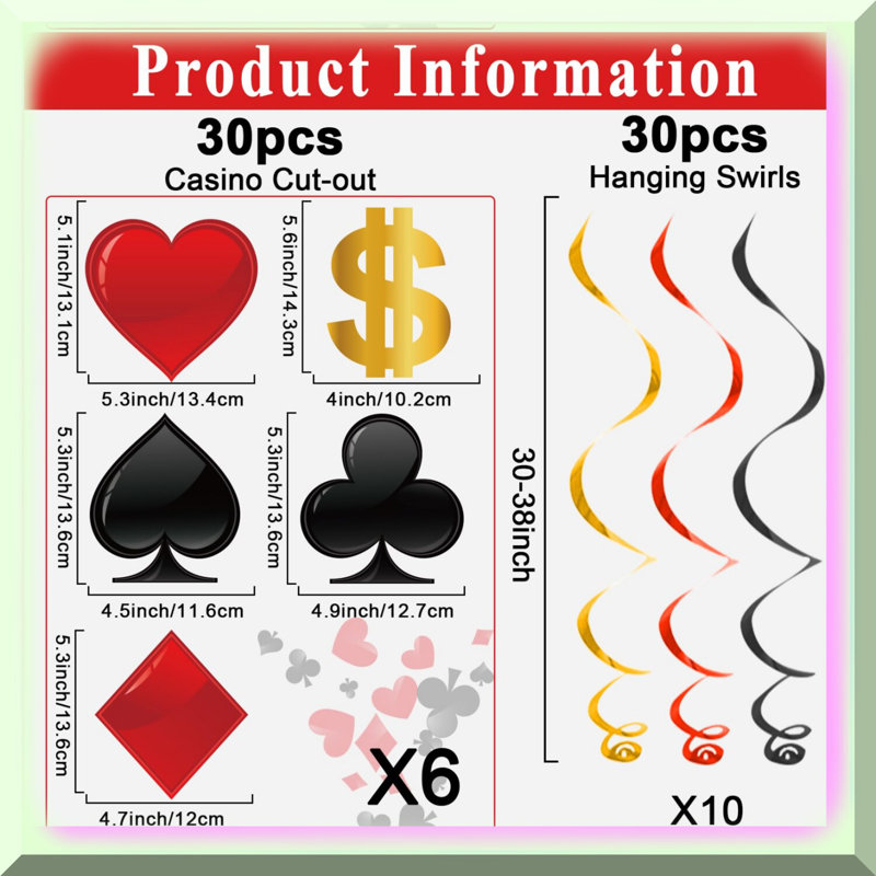Sage Party Decorations Kit