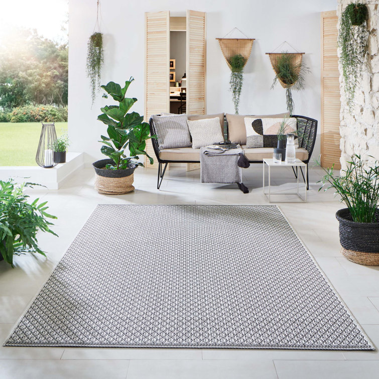 Embyr Flatweave Grey Indoor/Outdoor Rug