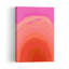 Pink Serenity Waves Abstract Bold Colorful Wall Art Print-134818001