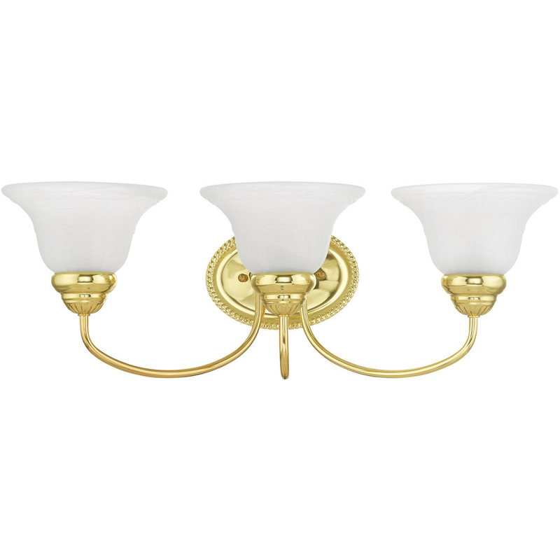 Éclairage pour meuble-lavabo 3 lumières Stemple, Argenté