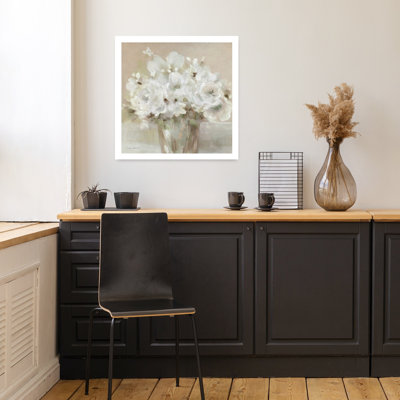 Art mural Tender White Blooms I