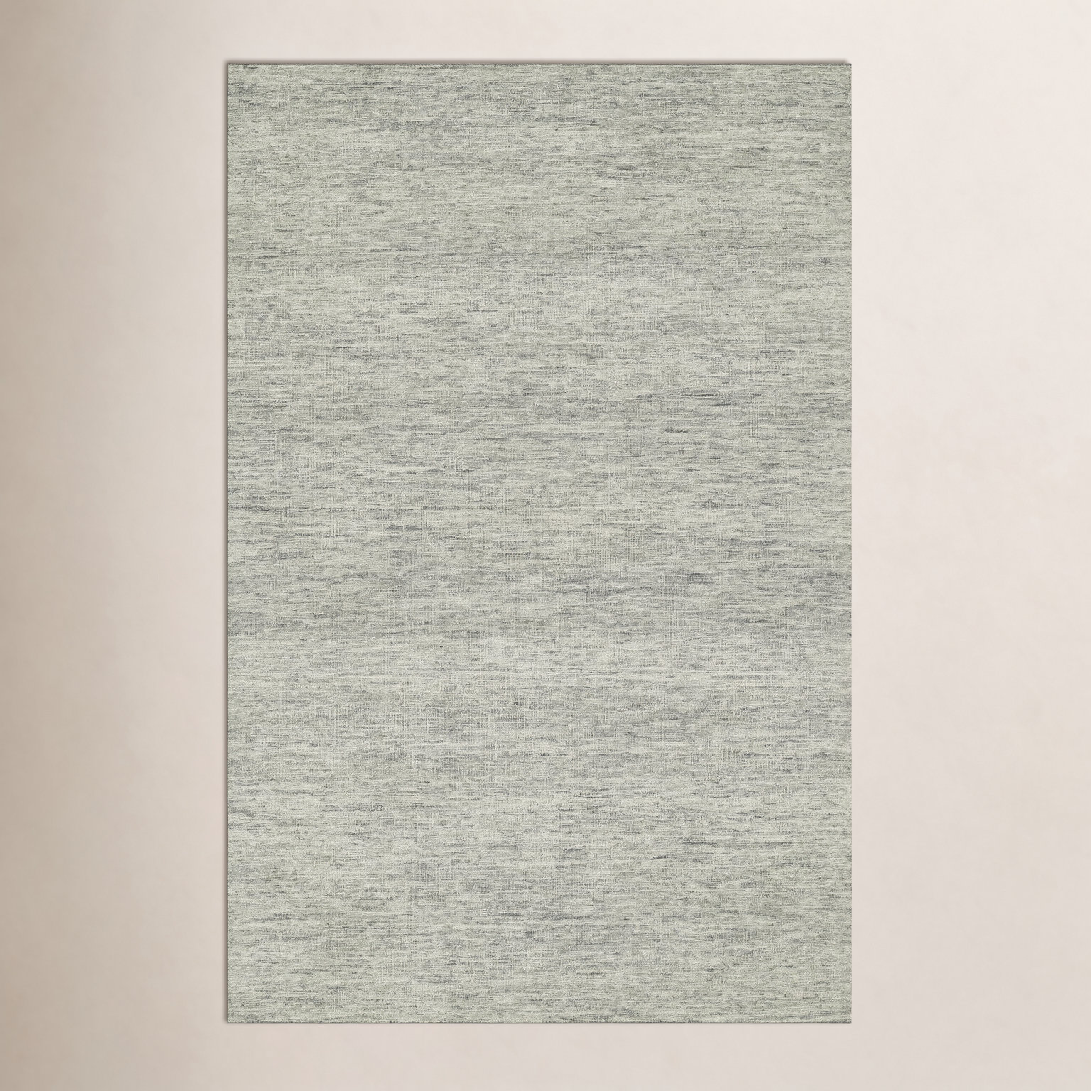 Isiah Sage Beige Hand-Tufted Wool Rug, Rectangle 9' x 12'