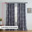 Lyllyan Floral Rod Pocket Window Curtains for Bedroom, 2 Panels-97534667-97534670