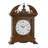 Jackson American Traditional Roman Numeral Solid Wood Quartz Movement / Crystal Tabletop Clock in Walnut