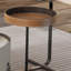 Simple table ovale en pierre