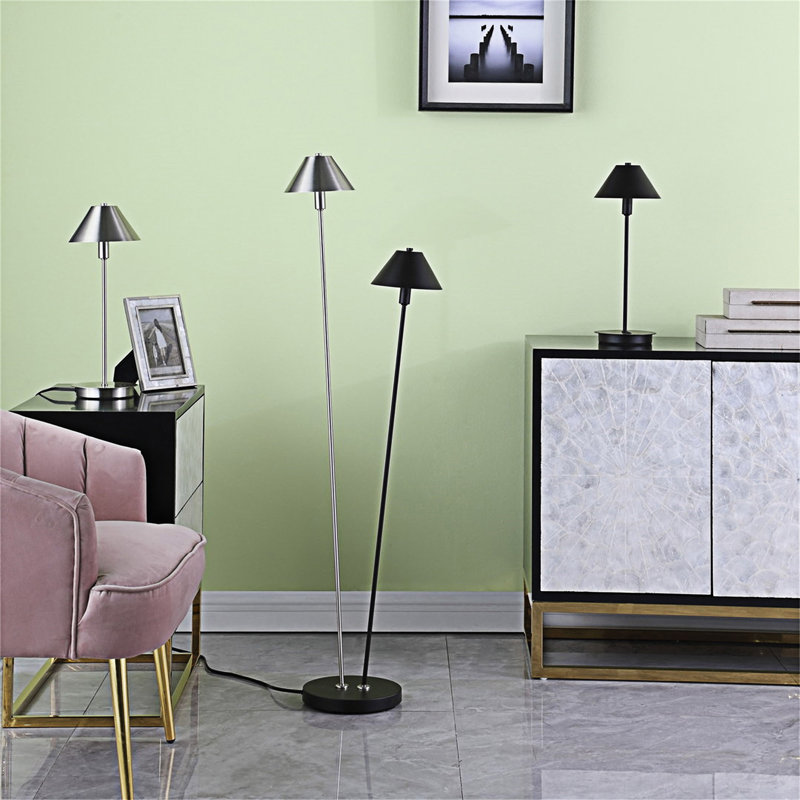 Led Table Lamp, Silver
