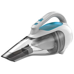 Black+Decker 14.4V Lithium-ion Cordless Pivot Dustbuster/Cyclonic Hand  Vacuum Cleaner, 2 Years Warranty - White