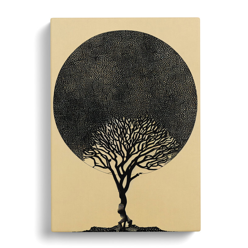 Tree Design Vol.5 - Wrapped Canvas, 76cm H x 50cm W x 3cm D