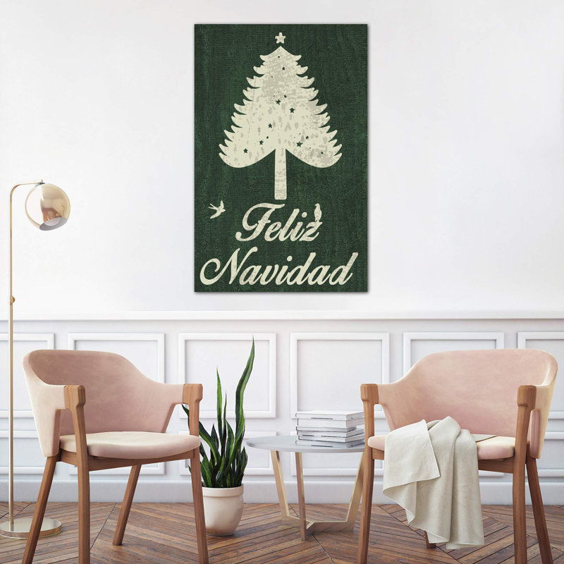 Navidad by Erin Clark - Wrapped Canvas Print, 101.6 cm H x 66.04 cm W x 1.91 cm D