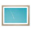 Airplane Trail in the Sky in Abstract - Picture Frame Graphic Art Print-55683027-55683028