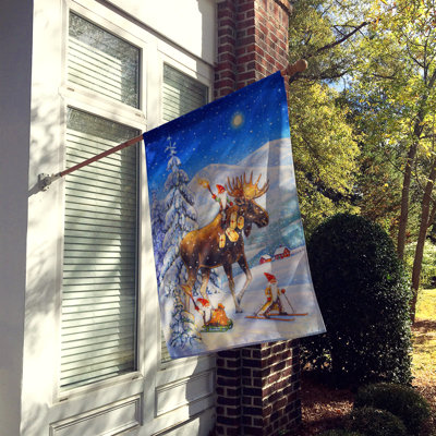 Zkon Double Sided Polyester Animal Garden Flag