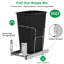 Pullout Under-Cabinet Trash and Recycling Bin with Soft-Close Full-Extension Slides, Space-Saving Gray Stainless Steel Multi-Purpose Waste Container with 100 lb Weight Capacity-128772545