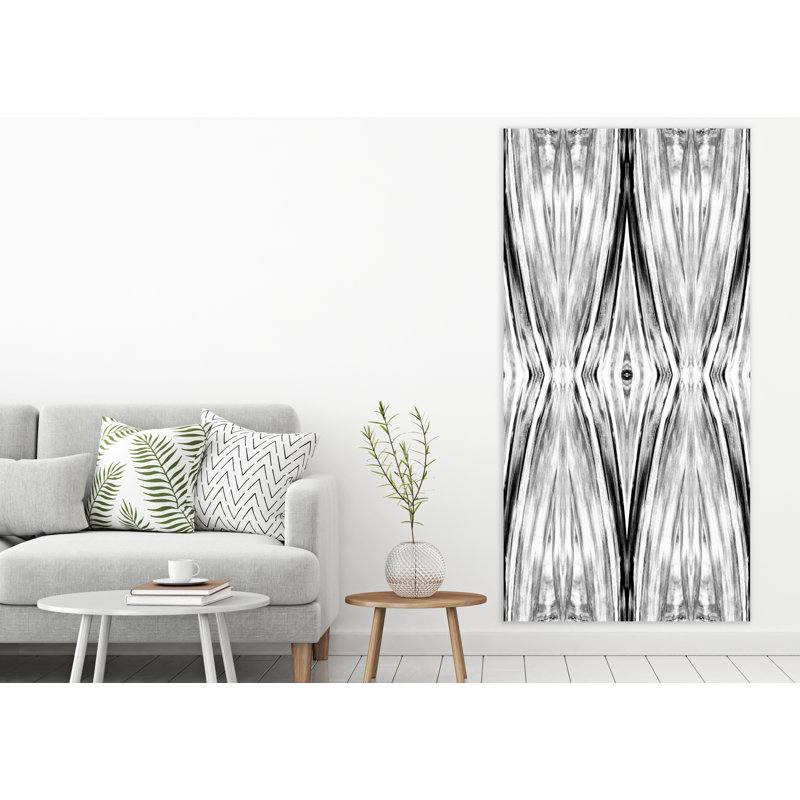 Ikat Print by John Beard, Wrapped Canvas, 72" H x 36" W x 1.5" D
