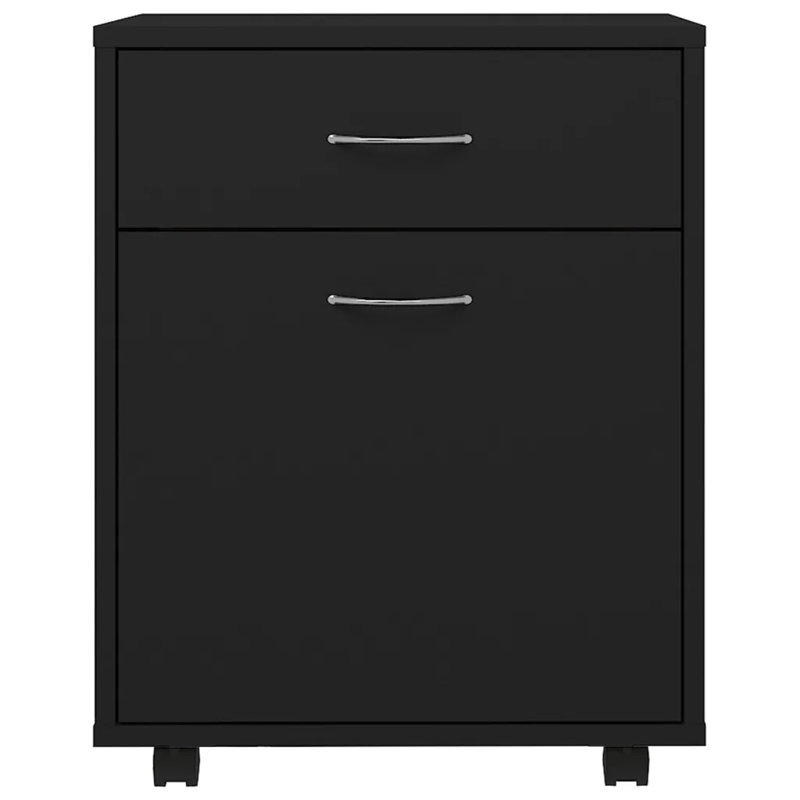 Giulianna 1 -Drawer Filing Cabinet, Black