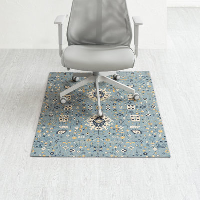 Tabriz Carpet Straight Rectangular Chair Mat