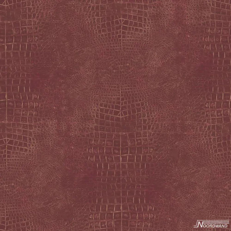 Rouleau de papier peint L 32,7 pi x l 20,5 po Gurkaran, Rouge