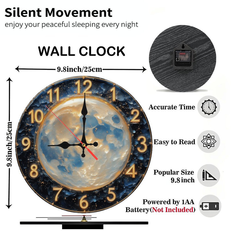 Horloge Cosmic Moon