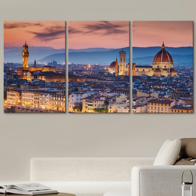 Venice. Image of Grand Canal in Venice with Santa Maria Della Salute Basilica Modern Home Art