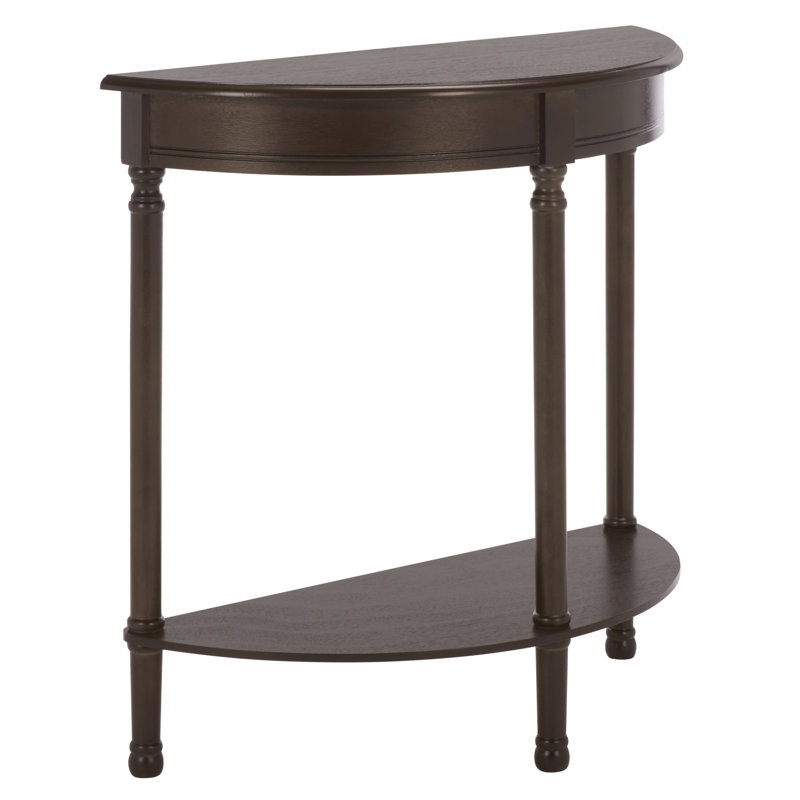 Tinsley 71.12cm Console Table, Dark Chocolate