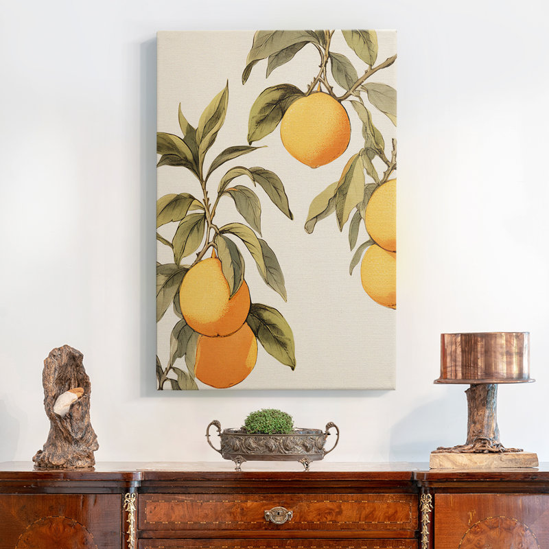 Framed On Canvas Print, 61" H x 41" W